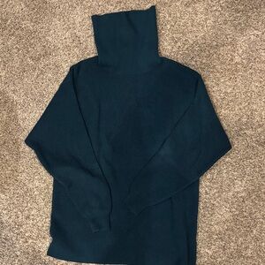 Free People Dark Blue Turtleneck Sweater